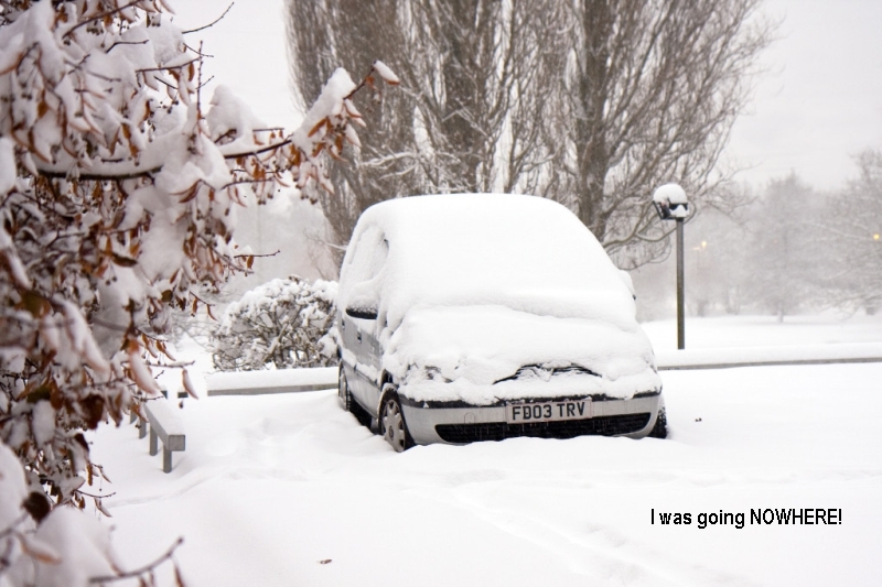 Stranded car